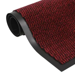 Best Muebles tifón Alfombras de entrada rectangulares de nudo 2 uds rojo 80x120 cm Rojo