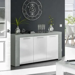 Best Muebles tifón Aparador con 3 puertas KAZAN