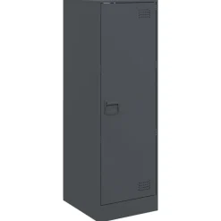 Best Muebles tifón Aparador de acero gris antracita 34,5x39x107 cm Antracita
