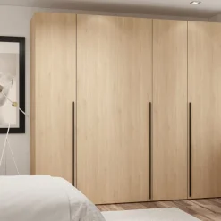 Clearance Muebles tifón Armario de 5 puertas DUCAL 74
