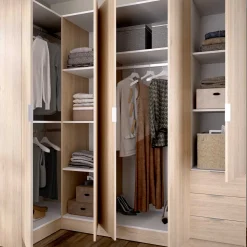 Discount Muebles tifón Armario rincón NESS 213