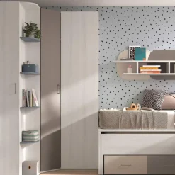 Clearance Muebles tifón Armario rincón y estanterías VITA 08