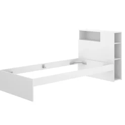 Discount Muebles tifón Cama blanca CLIFF
