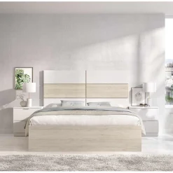 Clearance Muebles tifón Cama con 2 mesitas BOLMAN