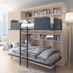 Clearance Muebles tifón Cama doble abatible horizontal LOBBY 235
