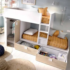 Fashion Muebles tifón Cama tren 2 camas TIM