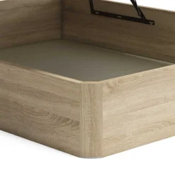 Clearance Muebles tifón Canapé abatible GRECIA Roble 90 190