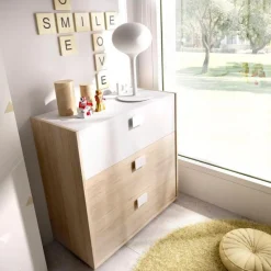 Best Muebles tifón Cómoda 3 cajones MOLI