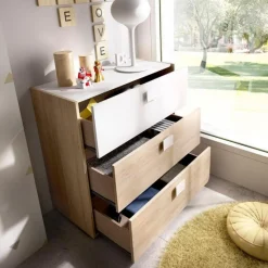 Best Muebles tifón Cómoda 3 cajones MOLI