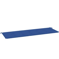 Best Muebles tifón Cojín de banco de jardín tela Oxford azul 150x50x3 cm Azul