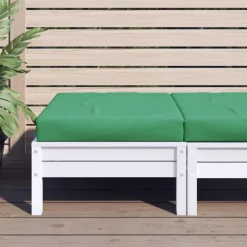 Best Muebles tifón Cojín para sofá de palets de tela Oxford verde Verde