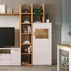 Clearance Muebles tifón Composición salón MOZART 718