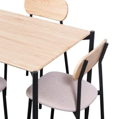 Fashion Muebles tifón Conjunto mesa+ 4 sillas modelo NAEBA