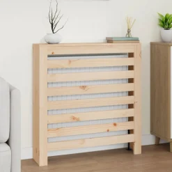Best Muebles tifón Cubierta de radiador madera maciza de pino 79,5x19x84 cm Marrón