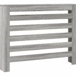 Hot Muebles tifón Cubierta de radiador madera ingeniería gris Sonoma 104x20x82 cm Gris