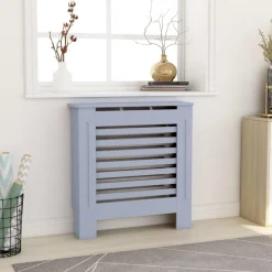 Discount Muebles tifón Cubierta para radiador MDF gris 78 cm Gris