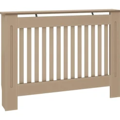 Best Muebles tifón Cubierta para radiador MDF 112x19x81,5cm Marrón