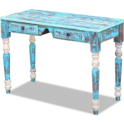 Best Muebles tifón Escritorio de madera maciza reciclada Multicolor