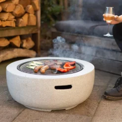 Hot Muebles tifón Esschert Design Brasero MGO S Multicolor