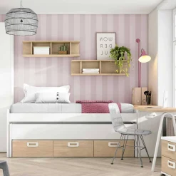 New Muebles tifón Estantería de colgar JOVEN 157 Sahara