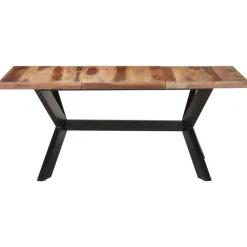 Best Muebles tifón Mesa de comedor de madera acacia acabado miel 180x90x75 cm Marrón