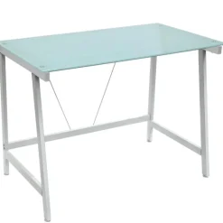 Outlet Muebles tifón Mesa de estudio de cristal FOLK