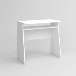 Discount Muebles tifón Mesa escritorio blanco con estante cajonera TINY
