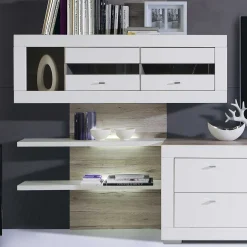Best Muebles tifón Mueble de salón modular de madera SETUBAL