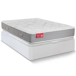 Clearance Muebles tifón Pack canapé GRECIA + colchón ADAGIO Blanco 135 190