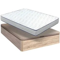 Clearance Muebles tifón Pack canapé KOUROS + colchón JOKER Artico 135 190
