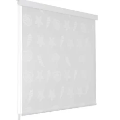 Discount Muebles tifón Persiana enrollable de ducha estrella de mar 160x240 cm Gris