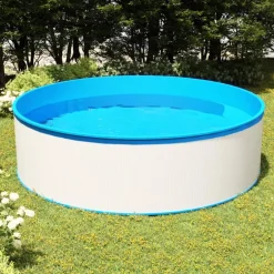 Outlet Muebles tifón Piscina de chapoteo blanca 350x90 cm Blanco