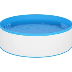 Outlet Muebles tifón Piscina de chapoteo blanca 350x90 cm Blanco