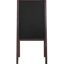 New Muebles tifón Pizarra de pie de doble cara madera de cedro 40x60 cm