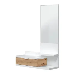 Hot Muebles tifón Recibidor con cajón y espejo MARLET