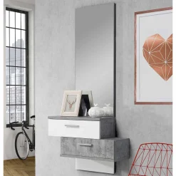 Best Muebles tifón Recibidor con espejo vertical FEBER