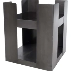 Fashion Muebles tifón RedFire Brasero Hollola acero gris Gris
