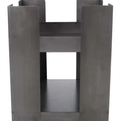 Fashion Muebles tifón RedFire Brasero Hollola acero gris Gris
