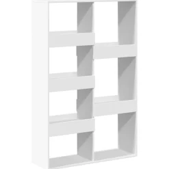 Outlet Muebles tifón Separador de ambientes madera ingeniería blanco 100x33x155,5 cm Blanco