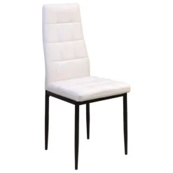 Fashion Muebles tifón Silla comedor  MAIKA Blanco