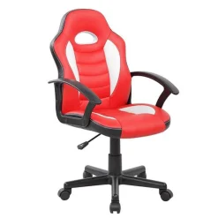 Discount Muebles tifón Silla de estudio u oficina CANDY Rojo