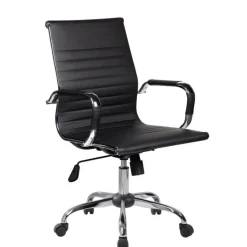 Hot Muebles tifón Silla de oficina MADISON Black
