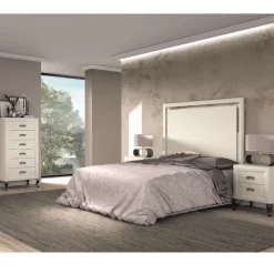 Clearance Muebles tifón Sinfonier 6 cajones MESINI Pata metálica Antracita