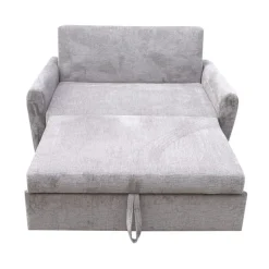 Discount Muebles tifón Sofá cama color gris modelo LUCA