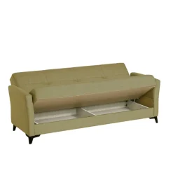 Discount Muebles tifón Sofá cama LARISA Verde