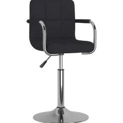 Best Muebles tifón Taburete de cocina de tela negro Negro